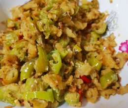 面炕辣椒圈的做法