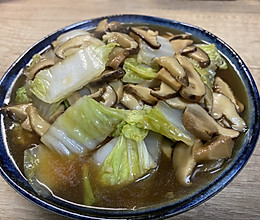 香菇烩白菜的做法