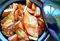 鸭肉炖水萝卜的做法