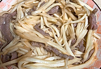 茭白炒肉丝的做法