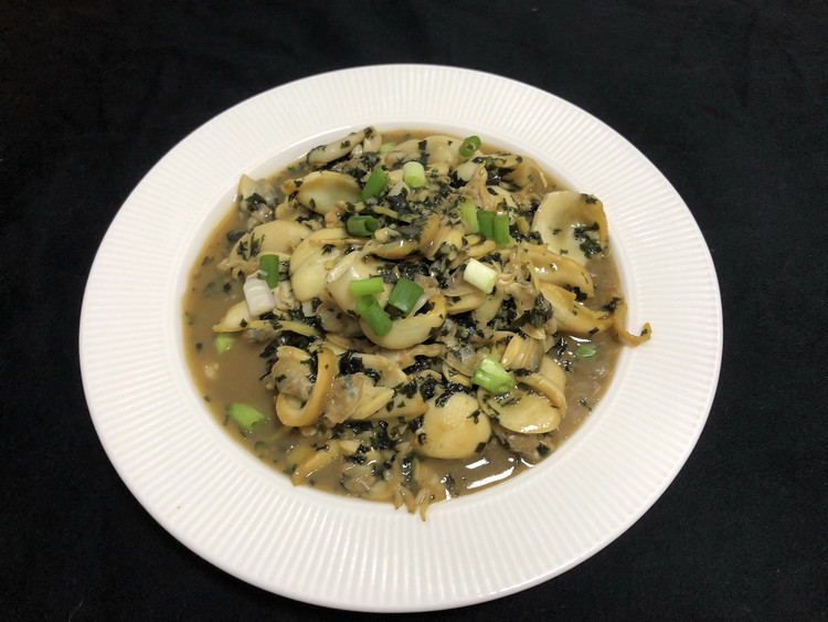 花甲炒鲍鱼的做法