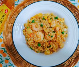 #红梅黄酒料酒家宴争霸赛#海鲜炒饭的做法