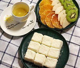 椰蓉奶油小方的做法