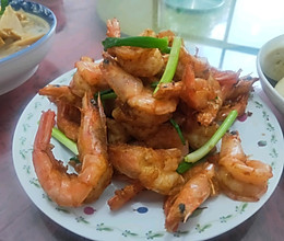 油炸大虾的做法