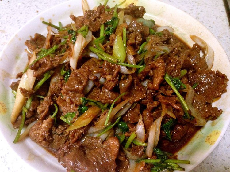 老北京炒烤肉的做法