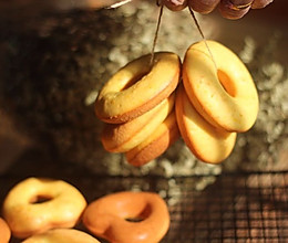 低糖低油橙香甜甜圈#圣诞烘趴,为爱起烘#的做法