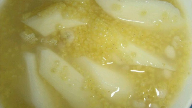 山药小米粥的做法