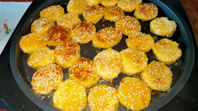 又香又糯的南瓜饼的做法