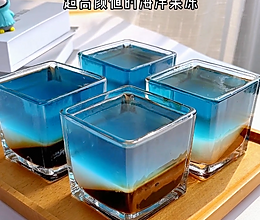 夏日清凉甜品，海洋果冻杯，嫩滑爽口，梦幻治愈的做法