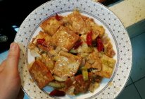 大葱烧豆腐的做法