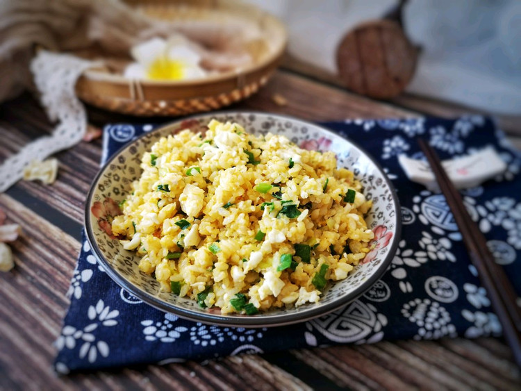 螃蟹炒饭的做法