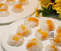 香甜Q弹的黄桃椰汁果冻的做法