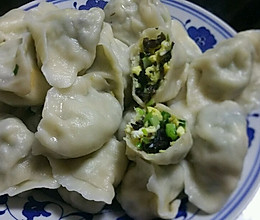 妈妈的味道--木耳鸡蛋韭菜饺子的做法