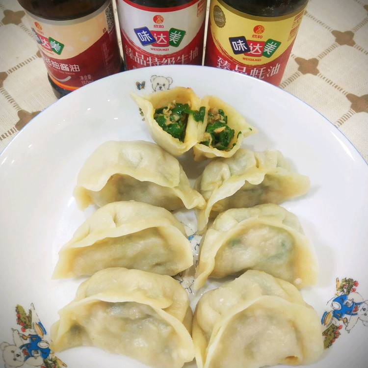 味达美老妈烫面蒸饺的做法