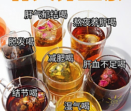 春季养生茶肝火旺，祛湿重，湿气重减肥的做法