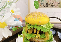 #奇妙烘焙屋#中式牛肉汉堡的做法