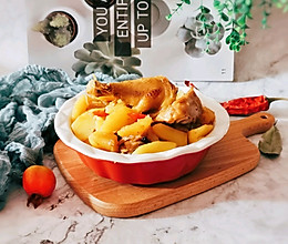 #全电厨王料理挑战赛热力开战！#鸡腿炖土豆的做法