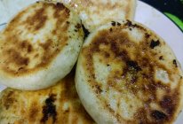 素菜韭菜发面饼的做法