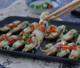 #轻盐轻食# 原汁蒸黄蛏的做法