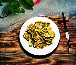 #餐桌上的春日限定#姜葱炒油蛤的做法