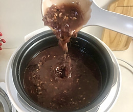 高纤营养的三色糙米粥的做法