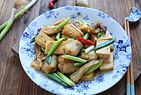 龙头鱼烧豆腐的做法