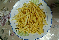 最全的自制炸薯条过程的做法