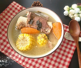 玉米海带筒骨汤#发现粗粮之美#的做法