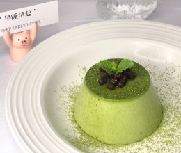抹茶奶冻的做法