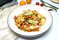 卷心菜爆炒鸡丁#今天吃什么#的做法