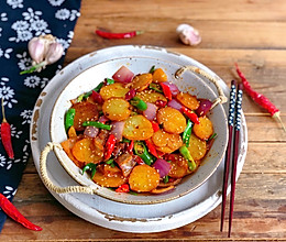免油炸❗超下饭❗家庭少油版～干锅土豆片的做法