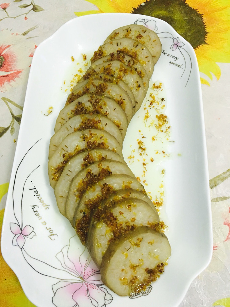 桂花糯米藕的做法