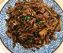 梅菜干炒肉的做法