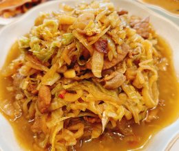 超下饭东北炒酸菜的做法