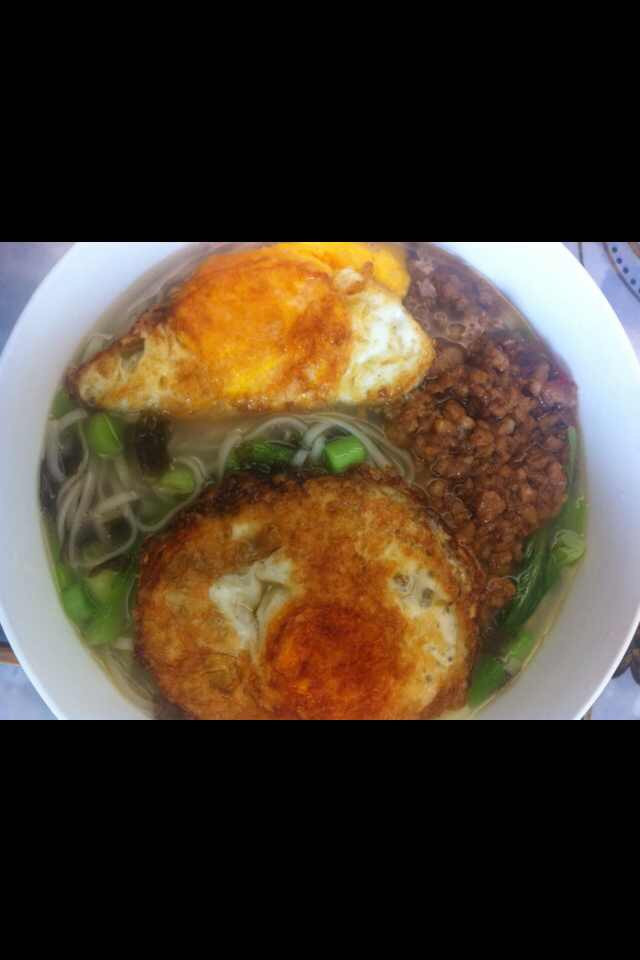 鸡蛋面的做法