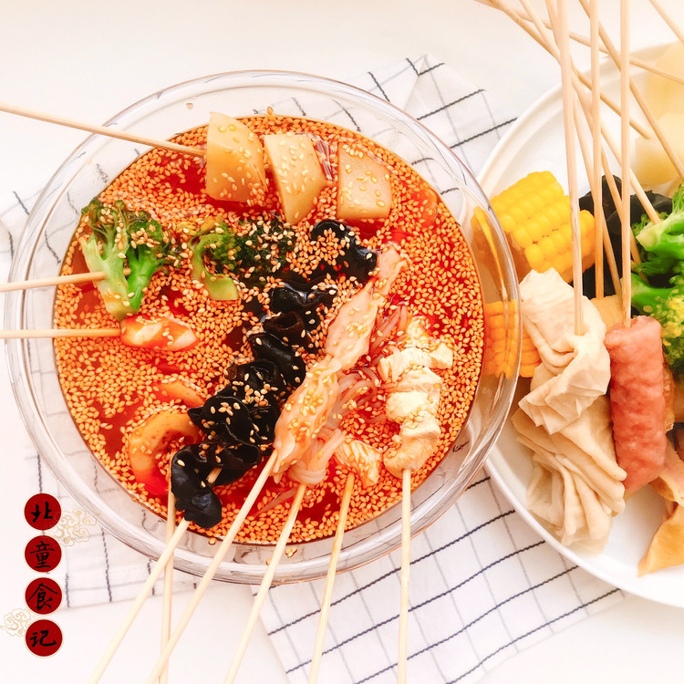夏日冷串:越吃越香的钵钵鸡的做法
