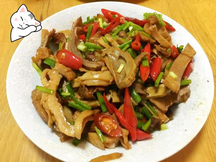 笋干炒肉的做法