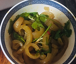 凉拌猪肉皮的做法