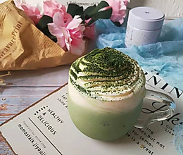 #晒出你的团圆大餐#抹茶星冰乐的做法