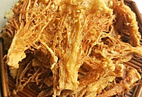 炸金针菇的做法