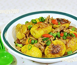 #餐桌上的春日限定#肉末小土豆的做法