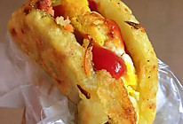 鸡蛋汉堡的做法