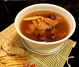 北芪红枣鹿肉汤的做法