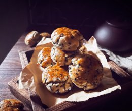 椒盐黑芝麻酥的做法