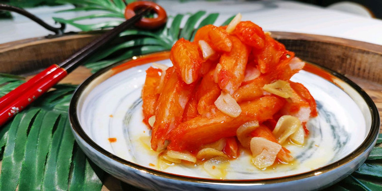 蟹肉棒三分钟快手蜜桃爱营养师私厨的做法