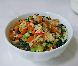 混油什锦焖菜饭的做法