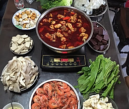 麻辣火锅鸡（沧州特色火锅）的做法
