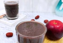 #皇后红玫瑰花式做法#苹果黑米红栆红豆糊的做法