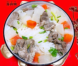 #元宵节美食大赏#羊肉烩面的做法
