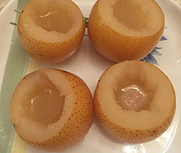 川贝母冰糖雪梨的做法